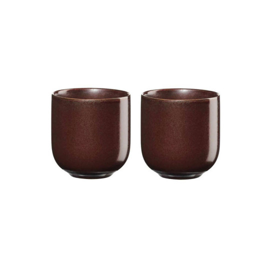 Lot de deux tasses ASA -  Coppa Tea Rusty Red