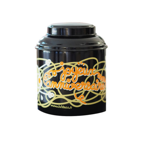 Packaging Boite Collector Joyeux Anniversaire by Jofo Bordeaux x Chris'teas