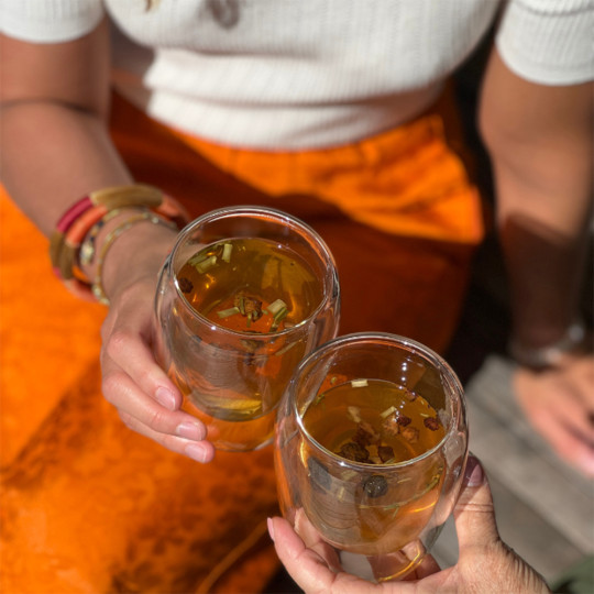 Lot de deux mugs à double paroi, élégant et raffiné