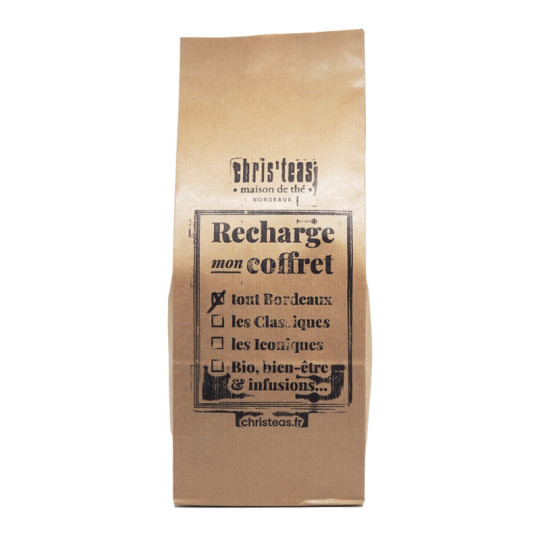 Recharge de sachets pour le coffret bois Tout Bordeaux