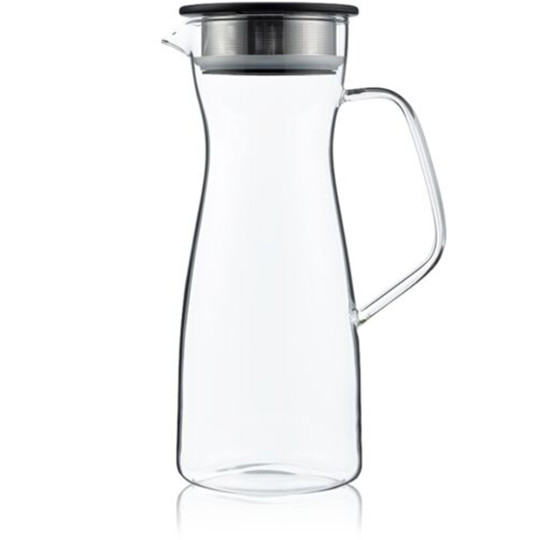 Carafe à thé glacé, idéale pour les eaux de fruits & de fleurs - 1,1 L