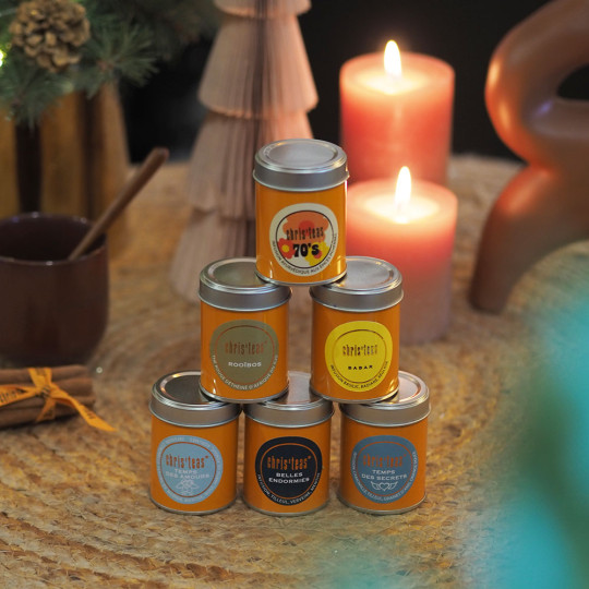 Coffret "Les infusions" : assortiment de 6 boîtes découvertes