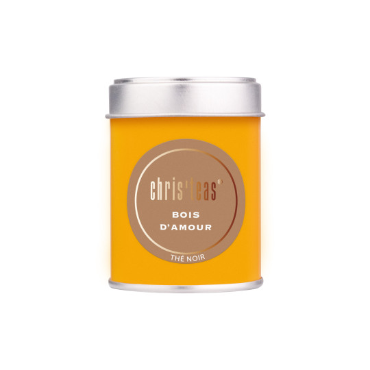 Boite découverte 25g du thé en vrac - Bois d'Amour, un thé noir floral