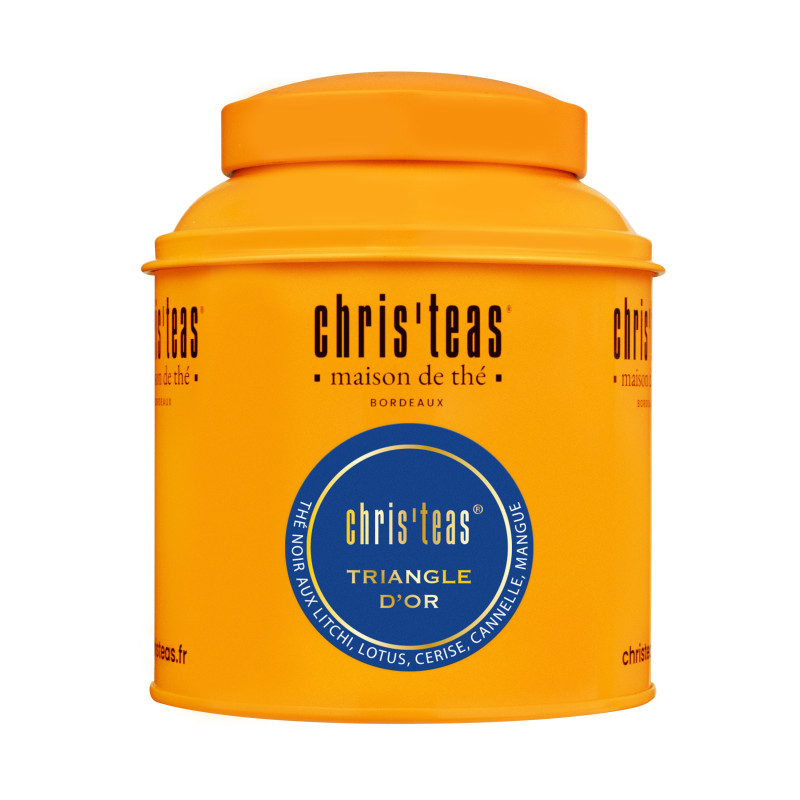Boîte de thé noir à la mangue  Chris'teas