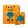Coffret 20 sachets généreux du thé Cour Mably, un thé vert à la bergamote et fleurs de bleuets