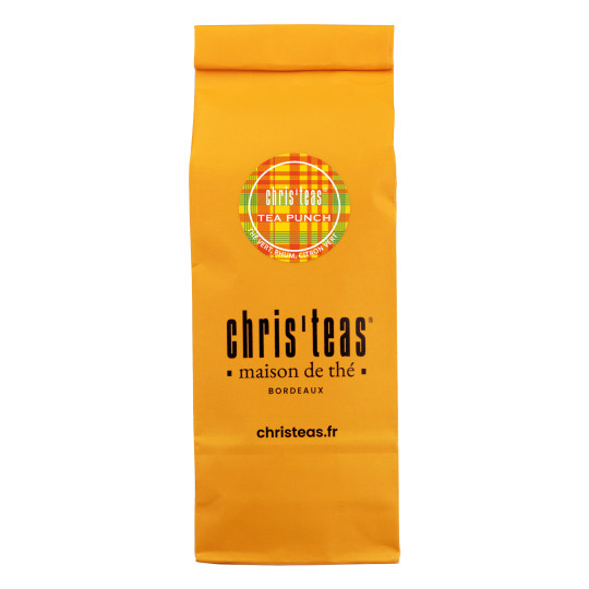 Pochette de thé vert rhum citron Tea Punch Chris'teas
