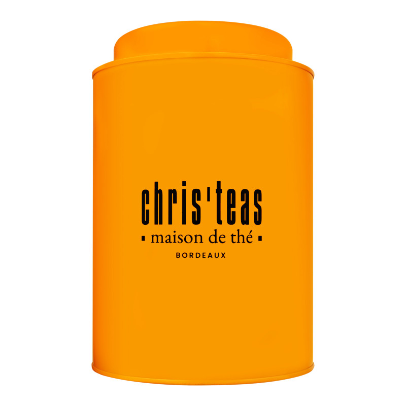 Boite XXL 1kg du thé "Panettone", un thé vert aux fruits confits, nougatine et noix