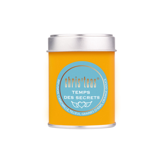 Boite découverte 25g de la tisane à l'anis et à l'orange "Temps des secrets"