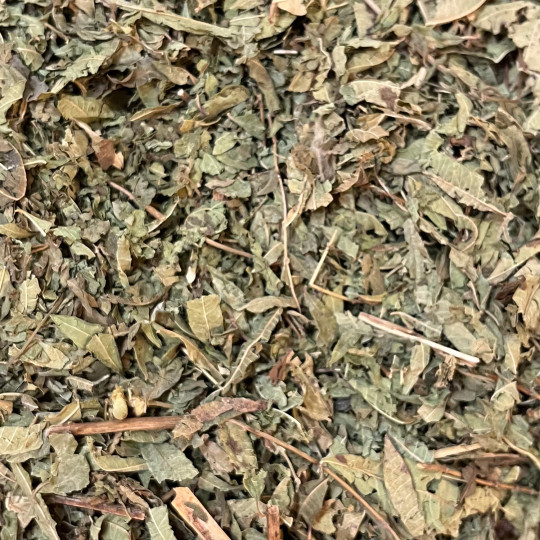 Assemblage de l'infusion en vrac 100% naturelle "Verveine"