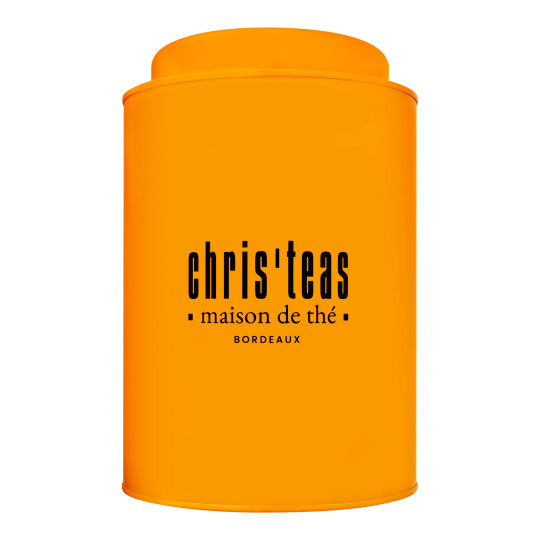 Boîte XXL Chris'Teas garnie de thé noir au canelé de Noël