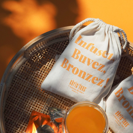 16 sachets de thés noirs, verts et blancs inspirés du Bassin d’Arcachon