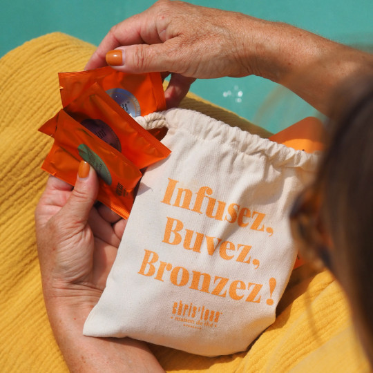 Pochon de Thés du Bassin d’Arcachon – Coffret Découverte 16 sachets