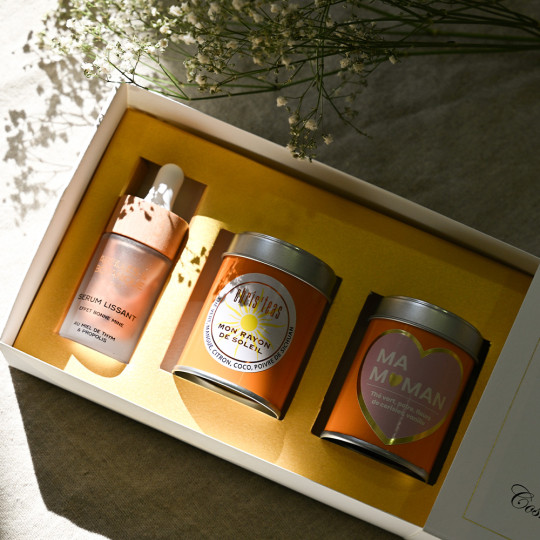 Coffret Ruchissime, un coffret mêlant Thé & Cosmétiques de Bordeaux