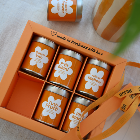 Coffret de 6 produits pour aromatiser l'eau Coffret de 6 produits pour aromatiser l'eau