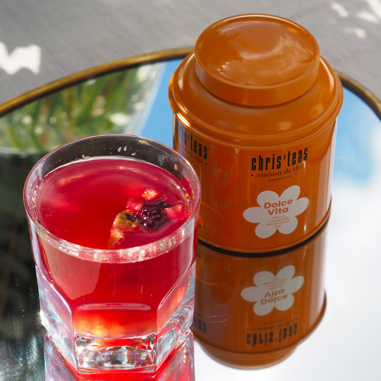 Dolce Vita, une eau de fruits à l'hibiscus