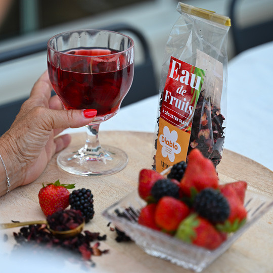 Diablo, une eau de fruits aux fruits rouges ! Vive l'été