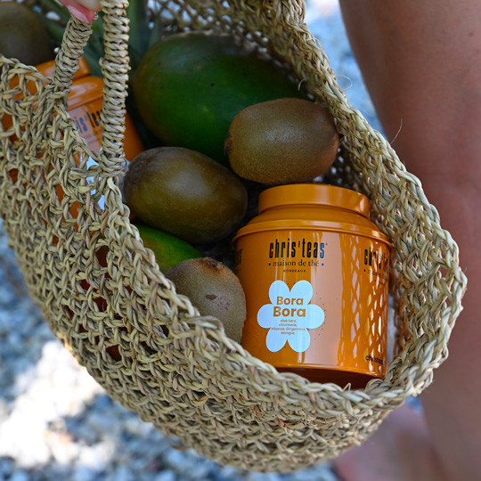 Bora Bora, une eau de fruits à l'aloe vera, gingembre et mangue