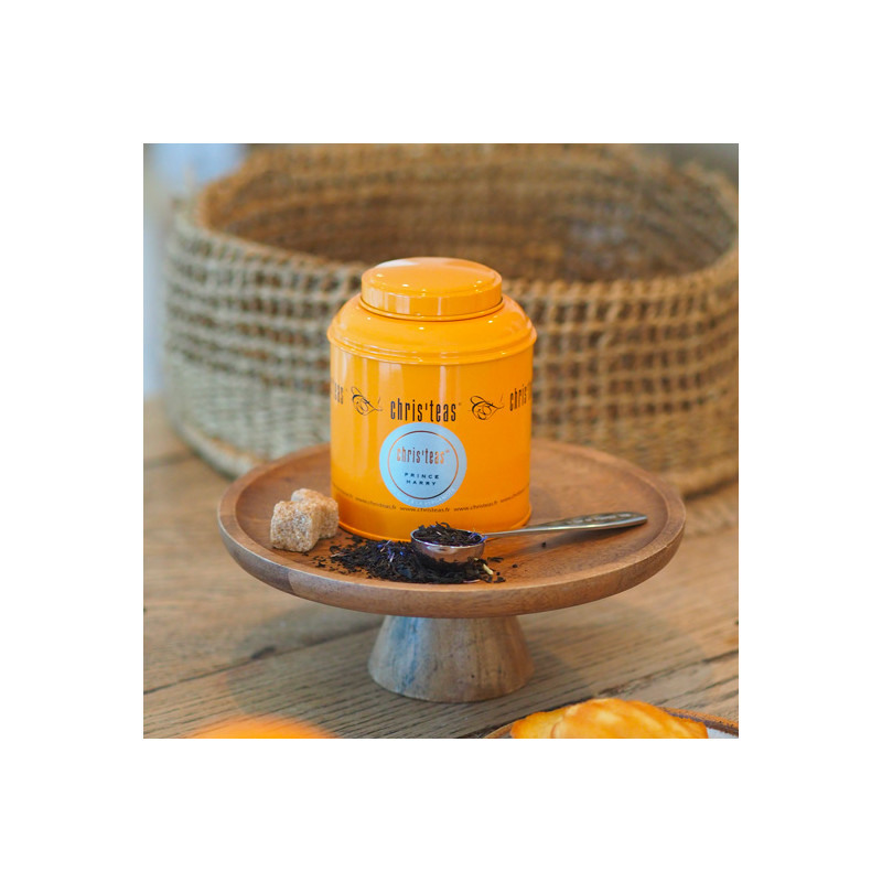 Boîte de thé noir Earl Grey Prince Harry Chris'teas