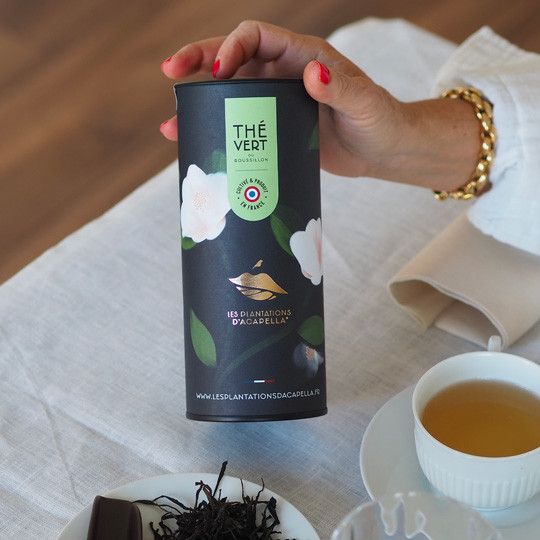La Tramontane, un thé vert d'exception du Roussillon, made in France
