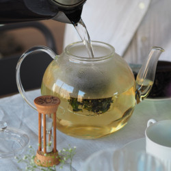 Théière en verre Élégante