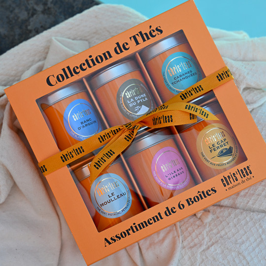 Le coffret de thés "Le Bassin d'Arcachon", un incontournable sur Bordeaux