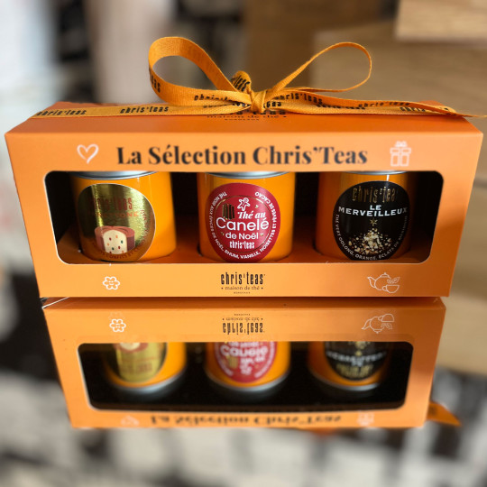Panettone, Thé au Canelé de Noël, Le Merveilleux : 3 thés à découvrir dans le coffret sélection