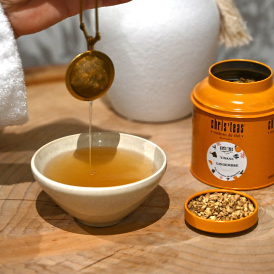 "Morceaux de Gingembre", une tisane 100% naturel