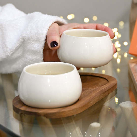 Le duo de tasse "tête à tête" accompagnera chaleureusement votre teatime
