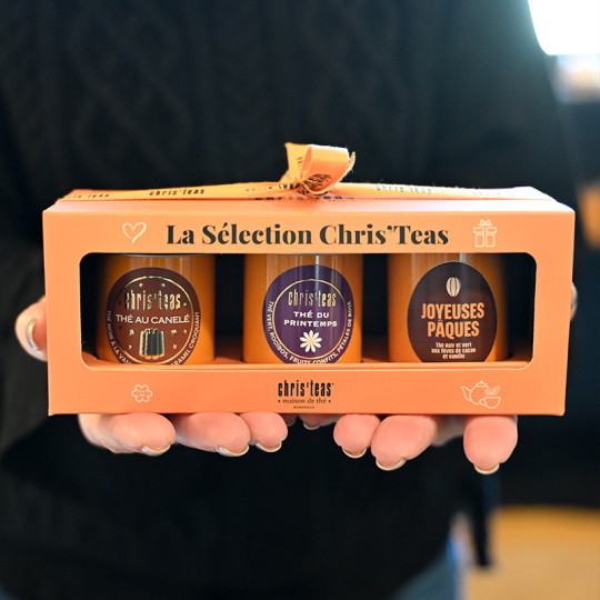Coffret sélection de 3 boites découverte de 25g chacune