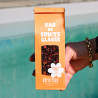 Pochette 100g de l'assemblage de l'eau de fruit Dolce Vita. Aromatisée à l'hibiscus