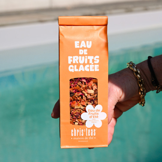 Pochette 100g de l'eau de fruit aromatisé à l'abricot
