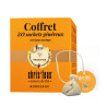 Coffret 20 sachets généreux du thé Grain d'Or, un thé blanc au litchi, morceaux de pêche, et baies d'aronia