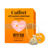 Coffret de 20 sachets généreux du thé "Ma Maman", un thé vert Sencha à la poire, vanille et fleurs de cerisier