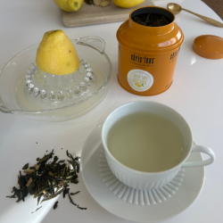 Thé vert de Chine au citron...