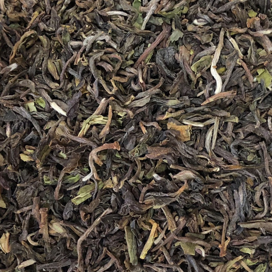 Assemblage vrac du thé Darjeeling Grand Jardin, un thé noir aux notes de fruits