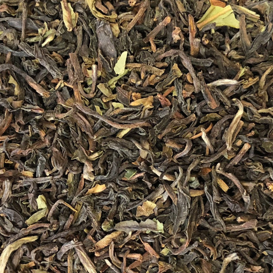Assemblage vrac du thé Darjeeling Himalaya, un thé noir nature aux notes de muscat