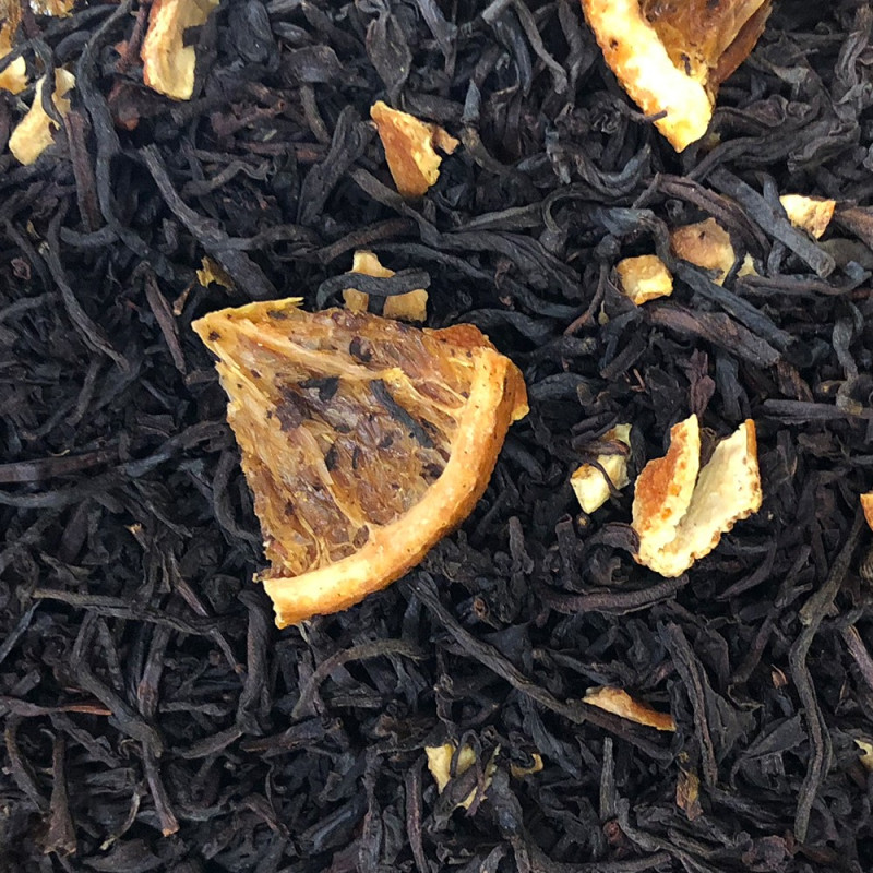 thé noir en vrac L'Orangeraie Chris'teas
