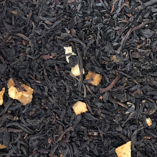 Classique Citron jaune, un thé noir et écorces de citron