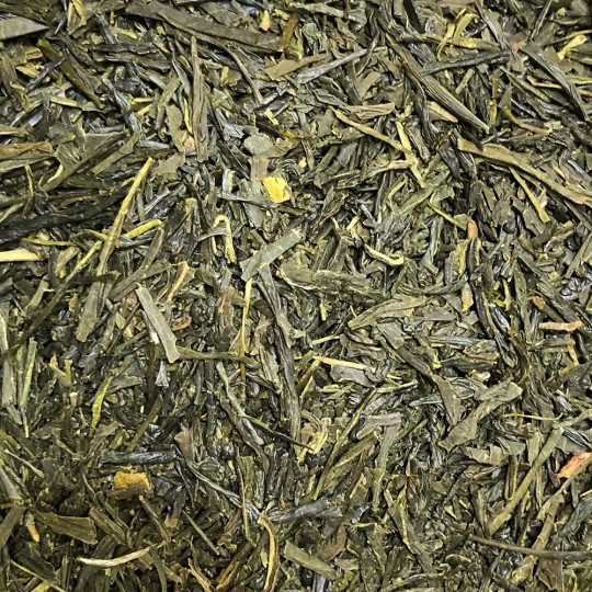 Assemblage du thé "Perles de Rosée", un thé vert nature Gyokuro Asahi - Chris'teas Bordeaux