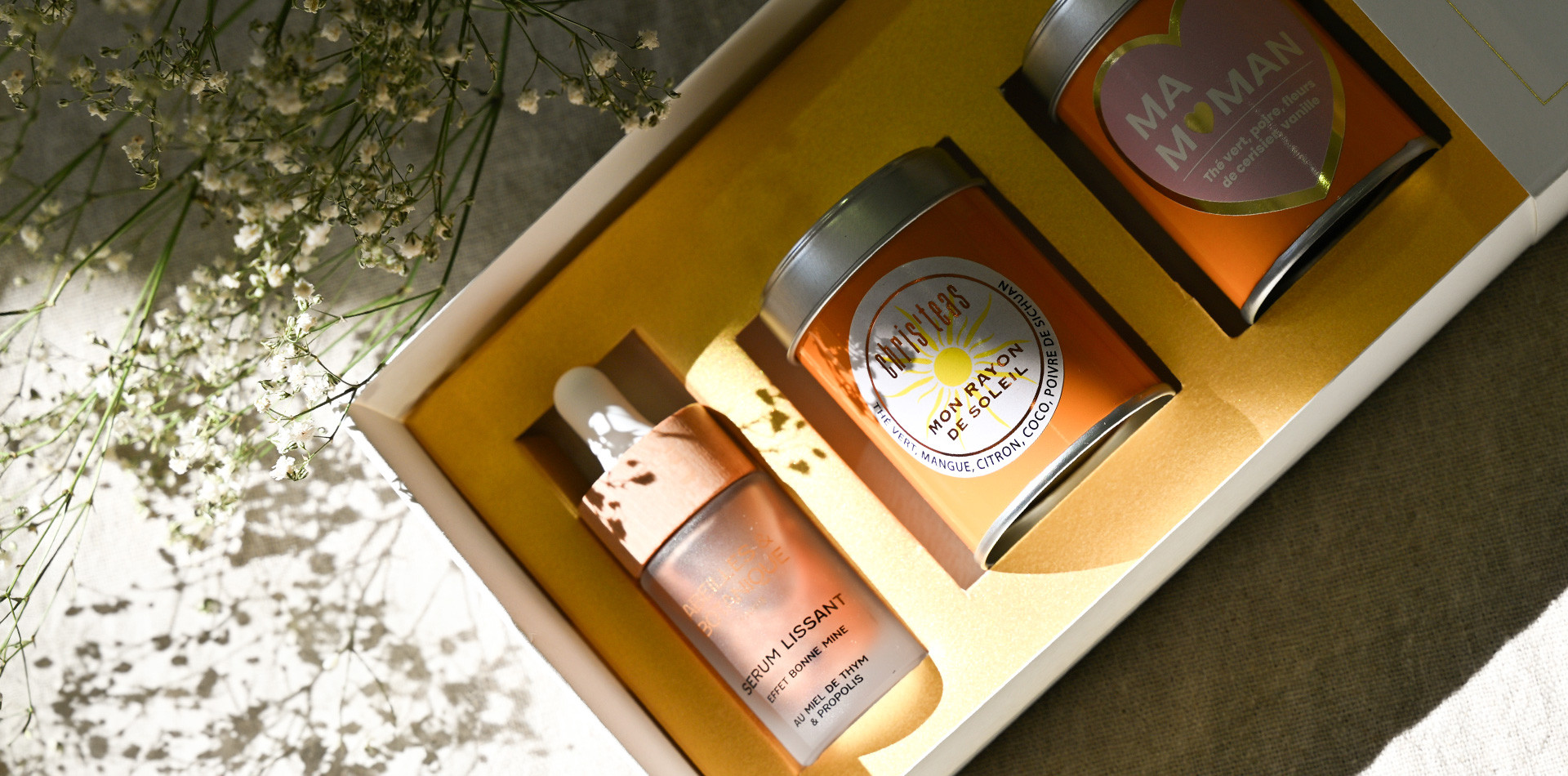 Coffret Chris'teas x Abeilles & Botanique