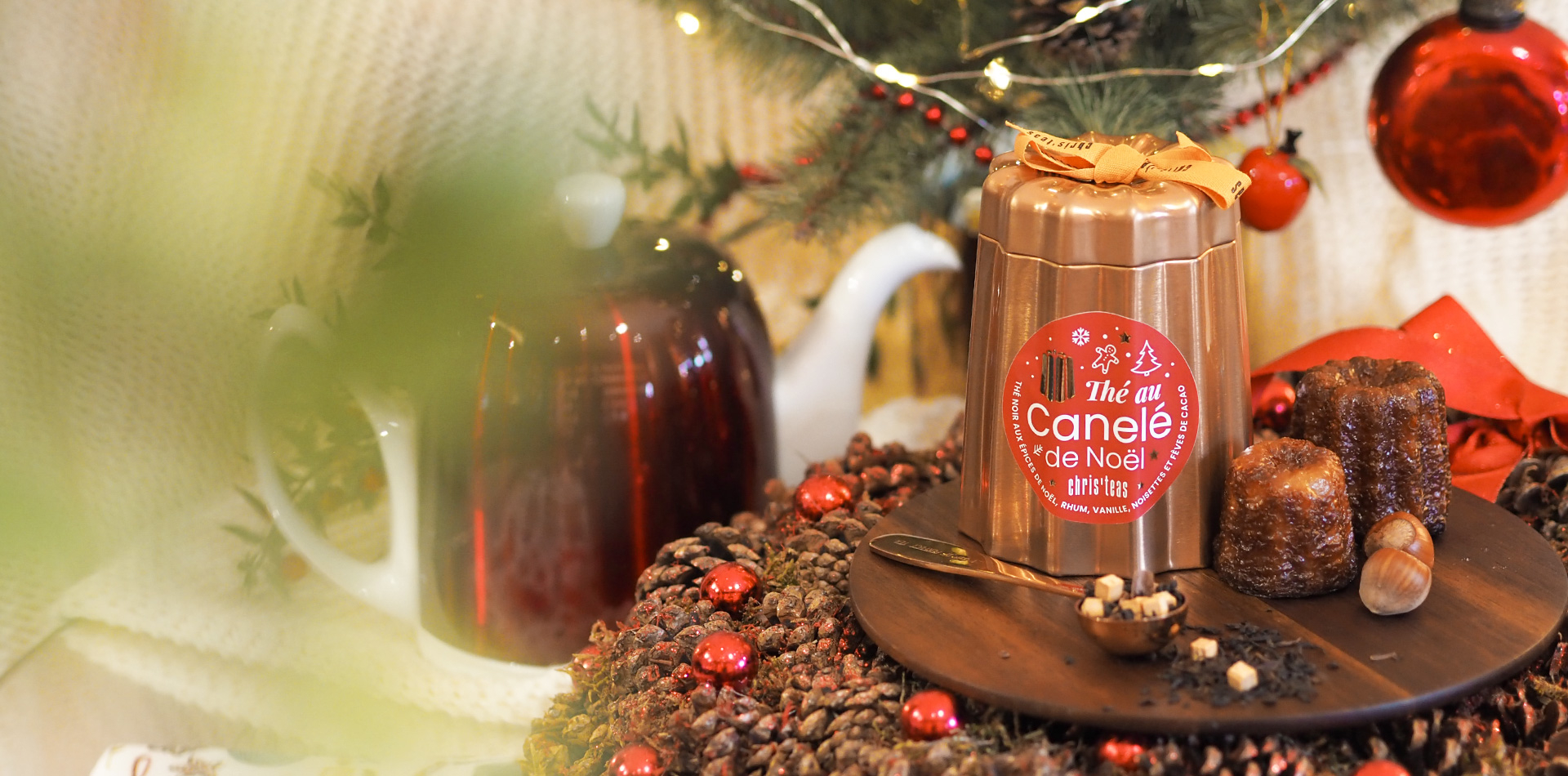 Thé au Canelé de Noël
